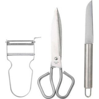 Набір кухонних ножів Bergner Helpy BG-3356-MM 3 предмети - Інтернет-магазин спільних покупок ToGether