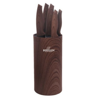 Набір кухонних ножів Bohmann BH-6165-Brown 6 предметів коричневий - Інтернет-магазин спільних покупок ToGether
