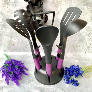 Набір кухонних речей Edenberg EB-3607-Violet 7 предметів фіолетовий - Інтернет-магазин спільних покупок ToGether