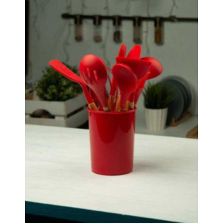 Набір кухонного приладдя Edenberg EB-3610-Red 12 предметів червоний - Інтернет-магазин спільних покупок ToGether