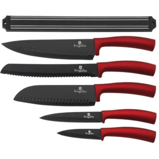 Набір ножів Berlinger Haus Metallic Line Burgundy Edition BH-2694 6 предметів - Інтернет-магазин спільних покупок ToGether
