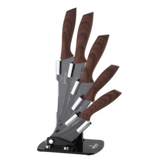 Набір ножів Bohmann BH-5257 6 предметів коричневий - Інтернет-магазин спільних покупок ToGether