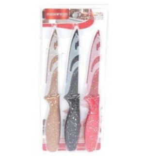 Набір ножів Frico Multicolor 1 FRU-907 3 предмети - Інтернет-магазин спільних покупок ToGether