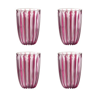 Набір високих склянок Guzzini Dolcevita 12390077 470 мл 4 шт рожевий - Інтернет-магазин спільних покупок ToGether