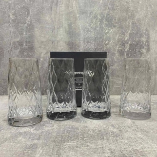 Набір високих склянок Pasabahce Leafy PS-420855-4 330 мл 4 шт - Інтернет-магазин спільних покупок ToGether