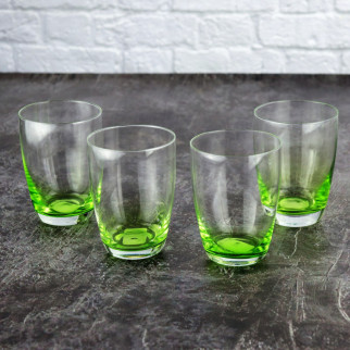 Набір стаканів низьких Luminarc Variation Shades Green D4848 340 мл 4 шт - Інтернет-магазин спільних покупок ToGether
