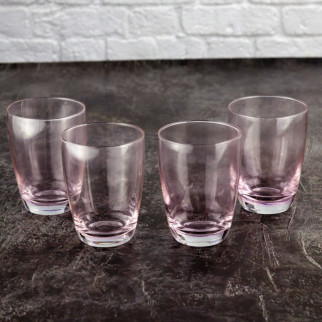 Набір стаканів низьких Luminarc Variation Shades Pink D4843 340 мл 4 шт - Інтернет-магазин спільних покупок ToGether