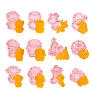 Набір форм для печива Новий Рік BD 9052 12 шт - Інтернет-магазин спільних покупок ToGether