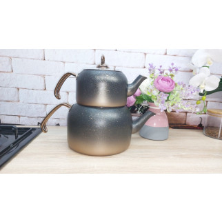 Набір чайників OMS 8250-XL-Bronze 2 шт бронзовий - Інтернет-магазин спільних покупок ToGether