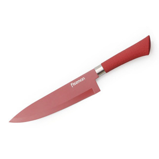 Ніж кухарський Fissman Arcobaleno FS-2291 20 см червоний - Інтернет-магазин спільних покупок ToGether