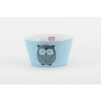 Салатник Limited Edition Owl Funny HTK-016 480 мл синій - Інтернет-магазин спільних покупок ToGether