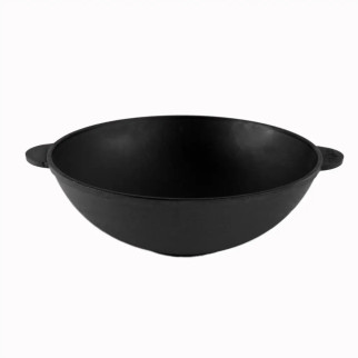 Сковорода-вок чавунна Brizoll W-28 28 см 3.7 л - Інтернет-магазин спільних покупок ToGether