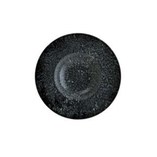 Тарілка глибока кругла Bonna COSBLBNC28CK 28 см чорна - Інтернет-магазин спільних покупок ToGether
