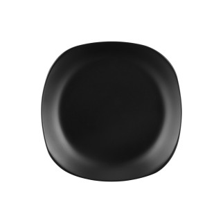 Тарілка десертна квадратна Ardesto Molize Black AR-2919-MB 20 см - Інтернет-магазин спільних покупок ToGether