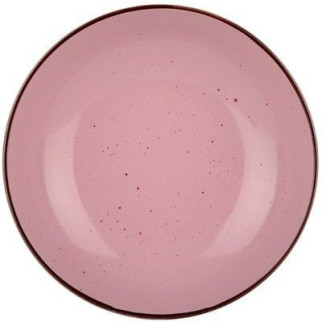 Тарілка супова Limited Edition Terra YF6007-5 20 см рожева - Інтернет-магазин спільних покупок ToGether