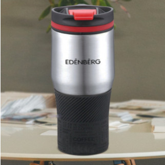 Термокухоль Edenberg EB-631-Black 380 мл чорний - Інтернет-магазин спільних покупок ToGether