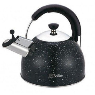 Чайник зі свистком Bollire BR-3008 2.5 л чорний - Інтернет-магазин спільних покупок ToGether