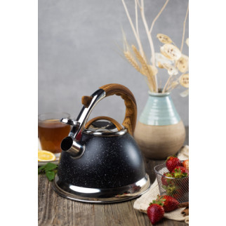Чайник зі свистком Edenberg EB-8852-Black 3 л чорний - Інтернет-магазин спільних покупок ToGether