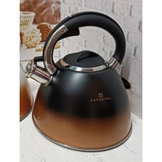Чайник із свистком Edenberg EB-8865-Black 3 л чорний - Інтернет-магазин спільних покупок ToGether