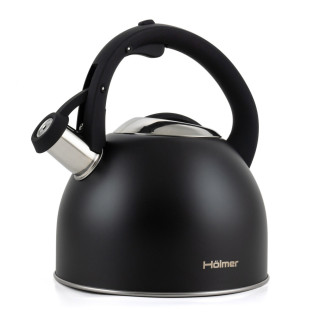 Чайник із свистком Holmer Memory WK-1425-BCSB 2.5 л чорний - Інтернет-магазин спільних покупок ToGether