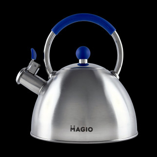 Чайник зі свистком Magio MG-1190 2.5 л сріблястий - Інтернет-магазин спільних покупок ToGether