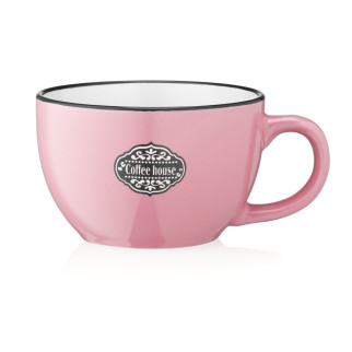 Чашка Ardesto Floerino AR-3485-P 480 мл рожева - Інтернет-магазин спільних покупок ToGether