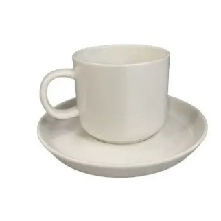 Чашка з блюдцем OLens Стокгольм 102-215 240 мл 2 предмети біла - Інтернет-магазин спільних покупок ToGether
