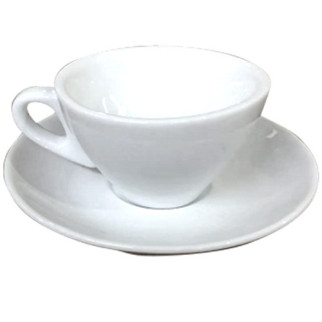 Чашка з блюдцем SNT 50503-00 100 мл біла - Інтернет-магазин спільних покупок ToGether