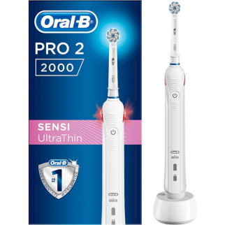 Електрична зубна щітка Oral-B Pro 2 2000 Sensi UltraThin 81752073 - Інтернет-магазин спільних покупок ToGether