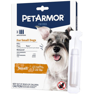 Краплі від бліх, кліщів та вошей PetArmor Small для собак вагою 2.2 - 10 кг, 1 піп - Інтернет-магазин спільних покупок ToGether