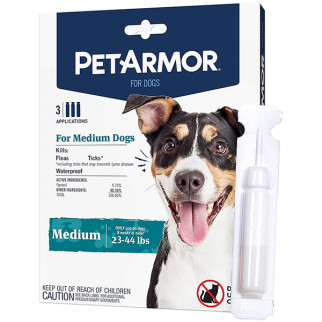 Краплі від бліх, кліщів та вошей PetArmor Medium для собак вагою 10-20 кг, 1 піп - Інтернет-магазин спільних покупок ToGether