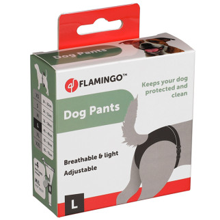 Гігієнічні труси для собак Flamingo Dog Pants Sasha, розмір L - Інтернет-магазин спільних покупок ToGether