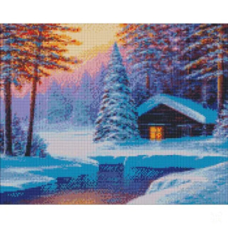 Алмазна мозаїка"Зимова тиша" Ідейка AMO7299 40х50см - Інтернет-магазин спільних покупок ToGether