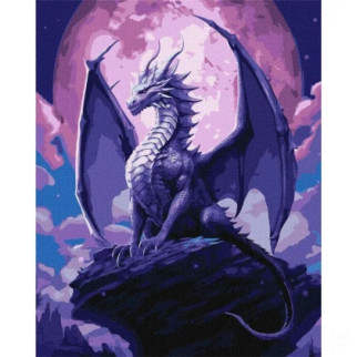 Картина за номерами "Величний дракон" art_selena_ua KHO5118, 40x50см - Інтернет-магазин спільних покупок ToGether