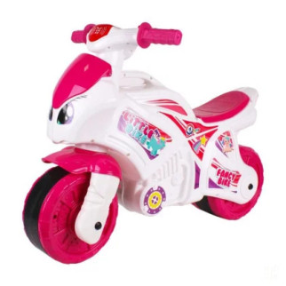Каталка-біговець "Мотоцикл" ТехноК 6368TXK Біло-рожевий музичний - Інтернет-магазин спільних покупок ToGether