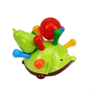 Дитяча розвиваюча іграшка "Їжачок" ТехноК 8300TXK на колесах  (Зелений) - Інтернет-магазин спільних покупок ToGether