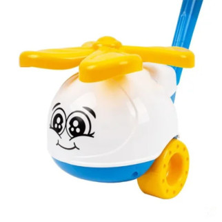Дитяча іграшка-каталка Вертоліт 9420TXK у сітці (Жовтий) - Інтернет-магазин спільних покупок ToGether
