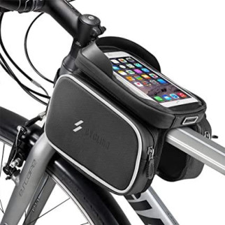 Сумка велосипедна на раму Smart Black + Gray для смартфона та інструментів - Інтернет-магазин спільних покупок ToGether