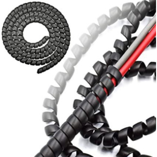Спіраль для кабелю чорна для електровелосипеда, електросамоката 1 м.п. - Інтернет-магазин спільних покупок ToGether