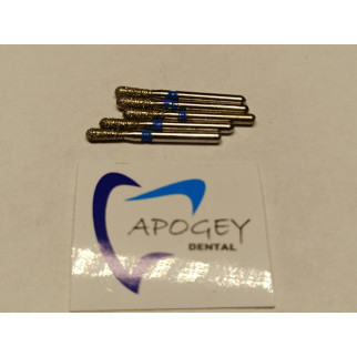 Стоматологічні алмазні фрези бори ApogeyDental EX-20 м'яка упаковка 5 шт/уп (синя серія) - Інтернет-магазин спільних покупок ToGether
