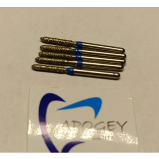 Стоматологічні алмазні фрези бори ApogeyDental SO-21 м'яка упаковка 5 шт/уп (синя серія) - Інтернет-магазин спільних покупок ToGether