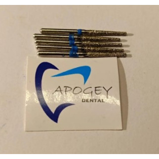 Стоматологічні алмазні бори TF-11 ApogeyDental 5 шт/уп м'яка упаковка (синя серія) - Інтернет-магазин спільних покупок ToGether