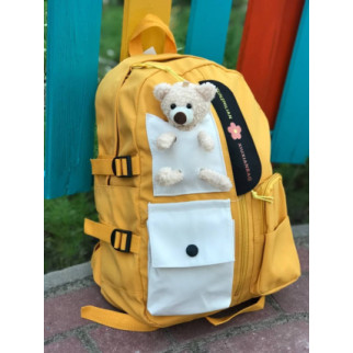 Рюкзак шкільний 1404 жовтий - Інтернет-магазин спільних покупок ToGether