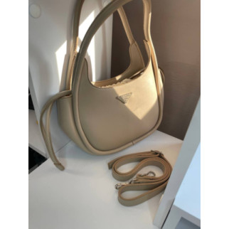 Жіноча сумка Prada mini Прада бежева 089 - Інтернет-магазин спільних покупок ToGether