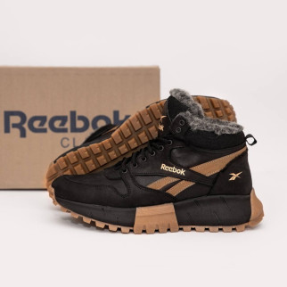 шкіряні зимові ботинки Reebok колір чорний, коричневий  - Інтернет-магазин спільних покупок ToGether