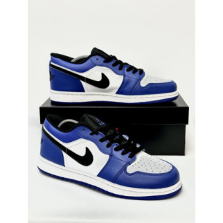 Кроссовки Nike Air Jordan 1 low (blue)  - Інтернет-магазин спільних покупок ToGether