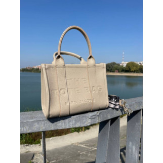 Жіноча сумка Marc Jacobs THE TOTE BAG beige - Інтернет-магазин спільних покупок ToGether
