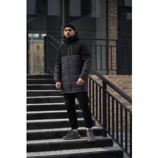 Демісезонна куртка Intruder Fusion чорно-сіра - Інтернет-магазин спільних покупок ToGether