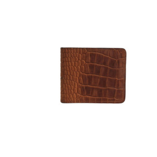 Чоловічий гаманець "Cocodrilo" з тисненням рептилія коричневий - Інтернет-магазин спільних покупок ToGether