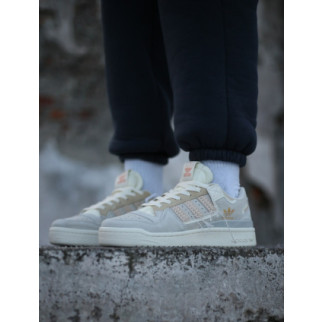 Жіночі кросівки Adidas Forum 84 Low “Off white” Grey Beige - Інтернет-магазин спільних покупок ToGether